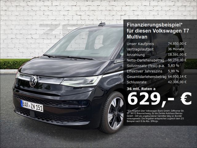 Volkswagen T7 Multivan Style TSI HeadUP lang