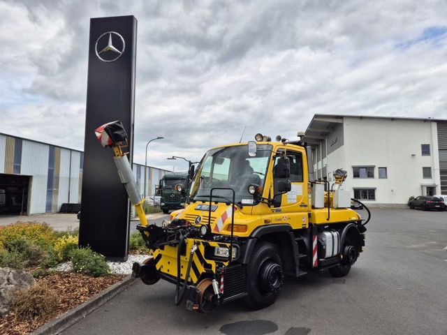 Mercedes-Benz Unimog U400 4x4 Zweiwege ZAGRO 800t/52 Achsen