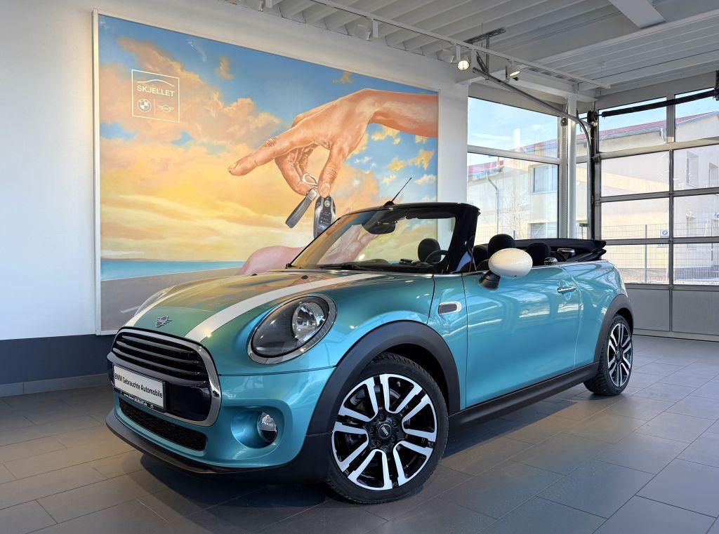 MINI Cooper Cabrio TEMP+SITZH+PDC+KLIMAAUT.+TEILLEDER