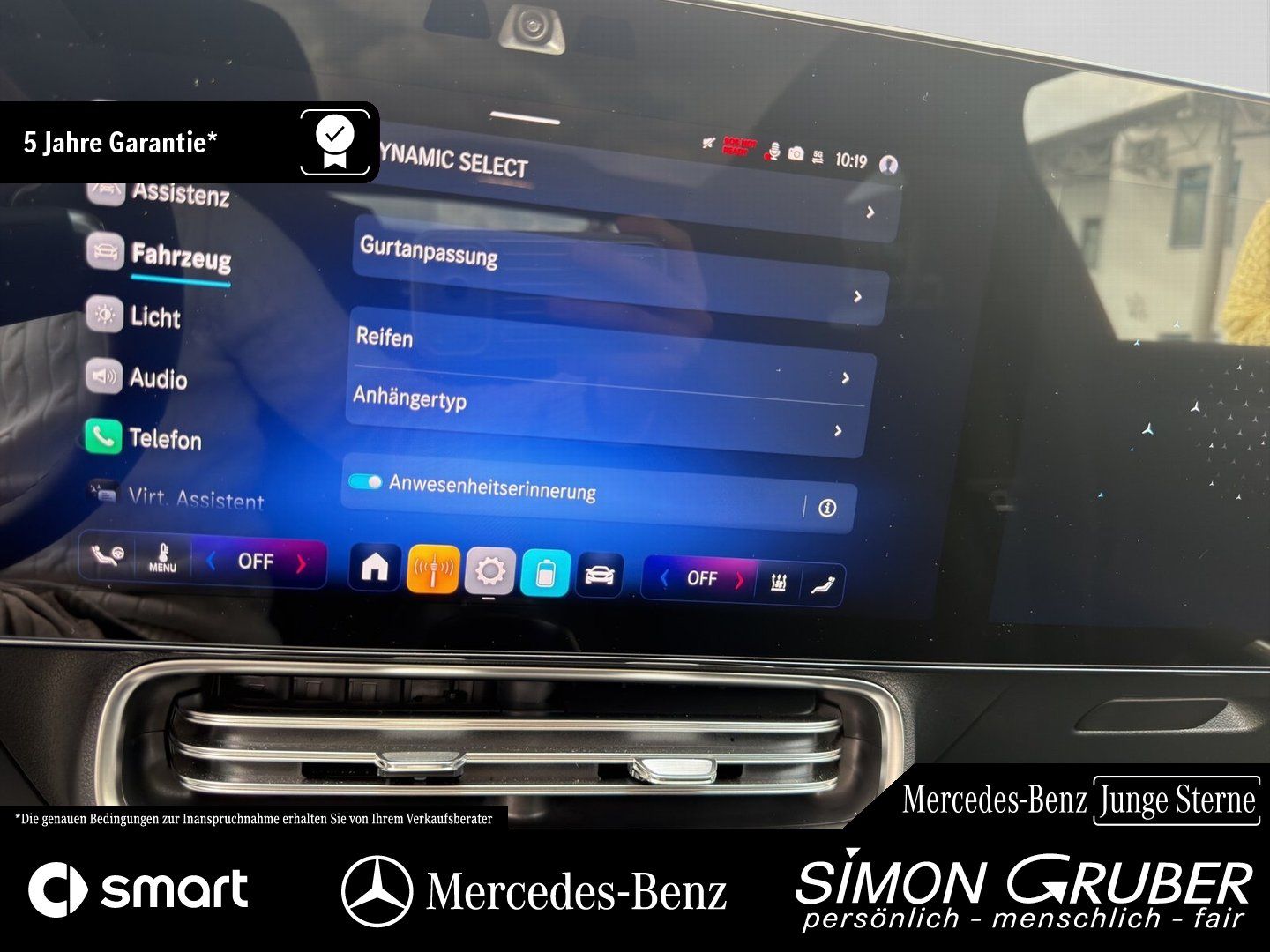 Fahrzeugabbildung Mercedes-Benz CLA 350 4M Superscreen Pano AMG-19" Burmest AHK
