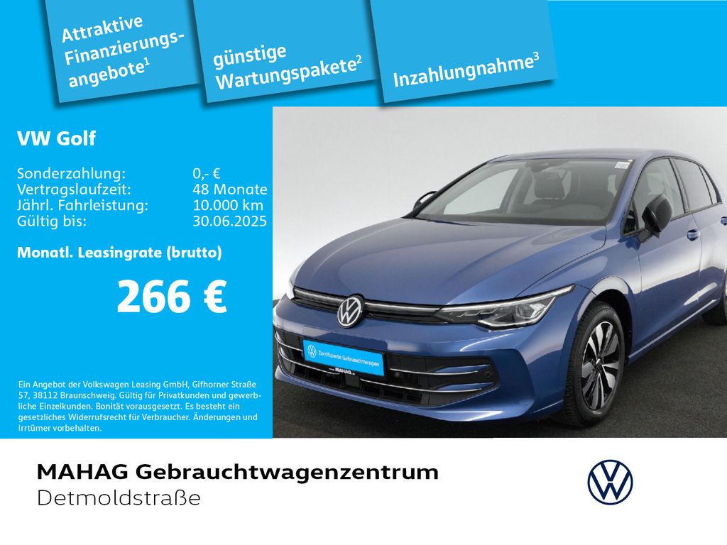 Volkswagen Golf VIII 1.5 TSI GOAL NewModel AHK Navi LED+ 6-