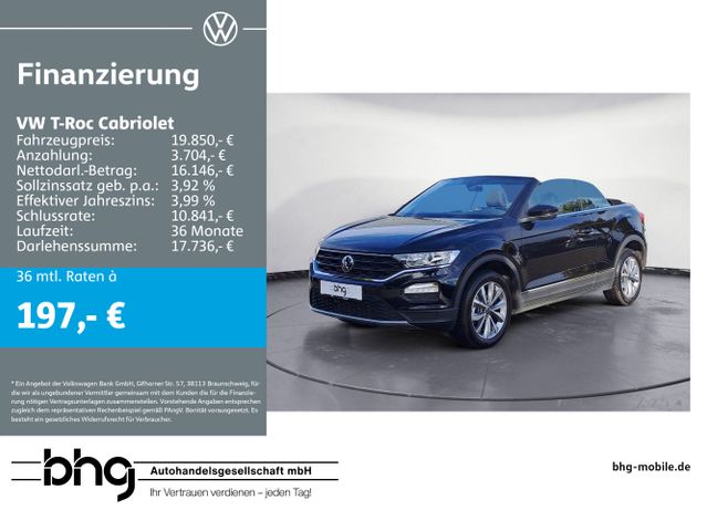 Volkswagen T-Roc Cabriolet 1.0 TSI OPF Style Front-Lane-Ass