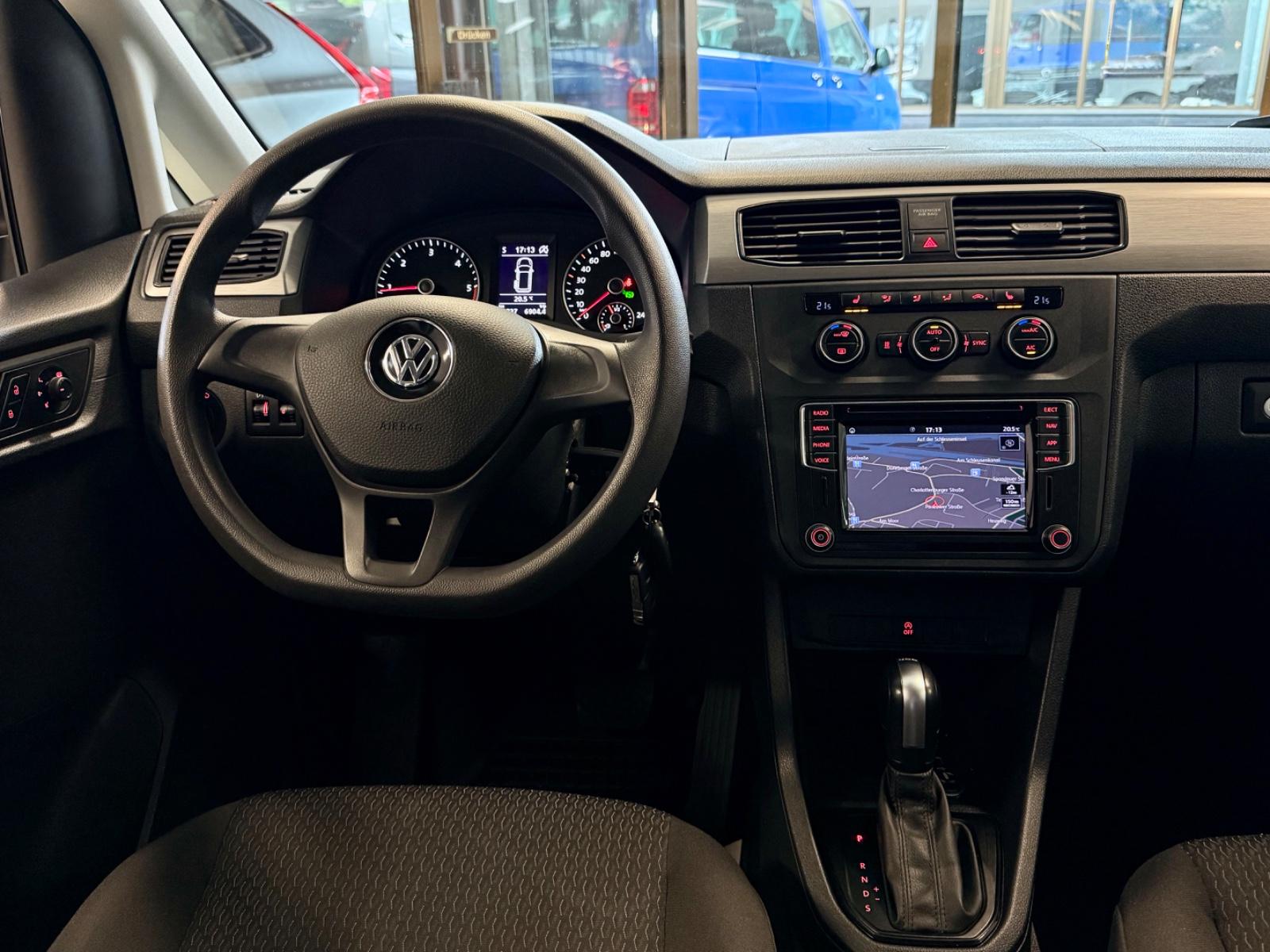 Volkswagen Caddy MAXI 2.0 TDI AUT 7-SITZE AHK STANDHZG NAVI, миниатюра 17