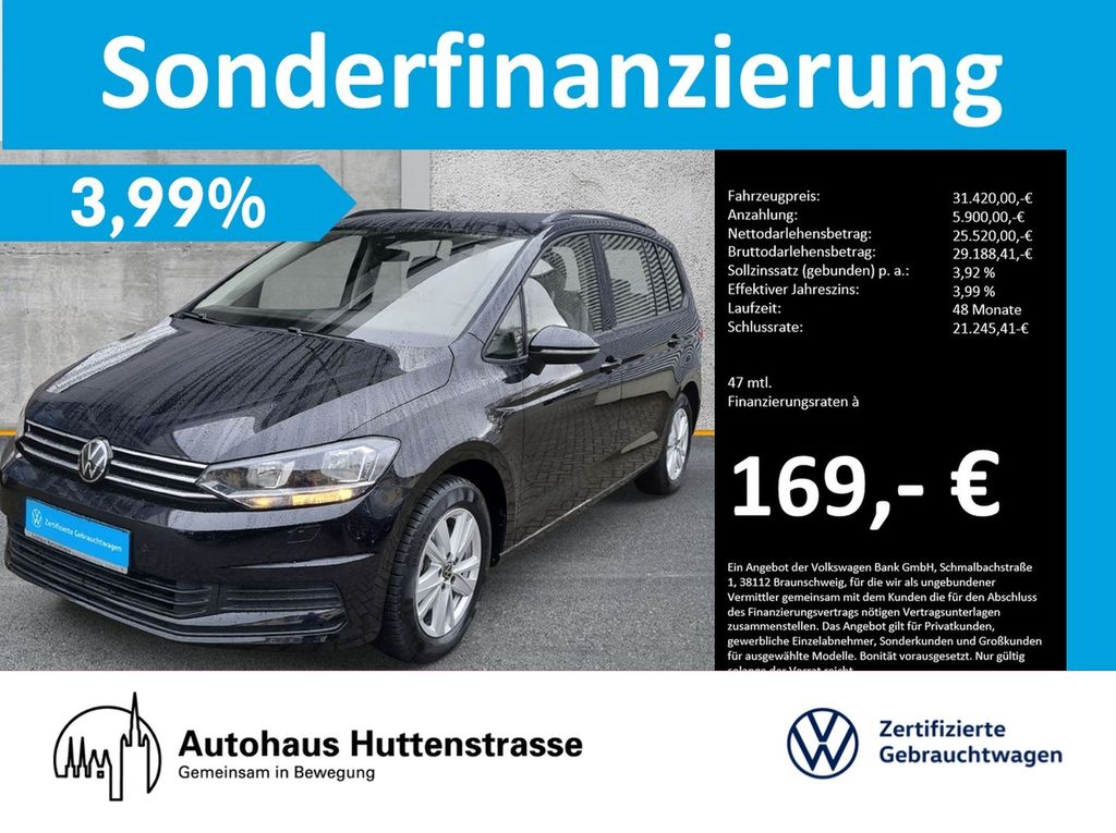 Volkswagen Touran 1.5 TSI Comfortline 7-Sitzer NAVI APP SHZ