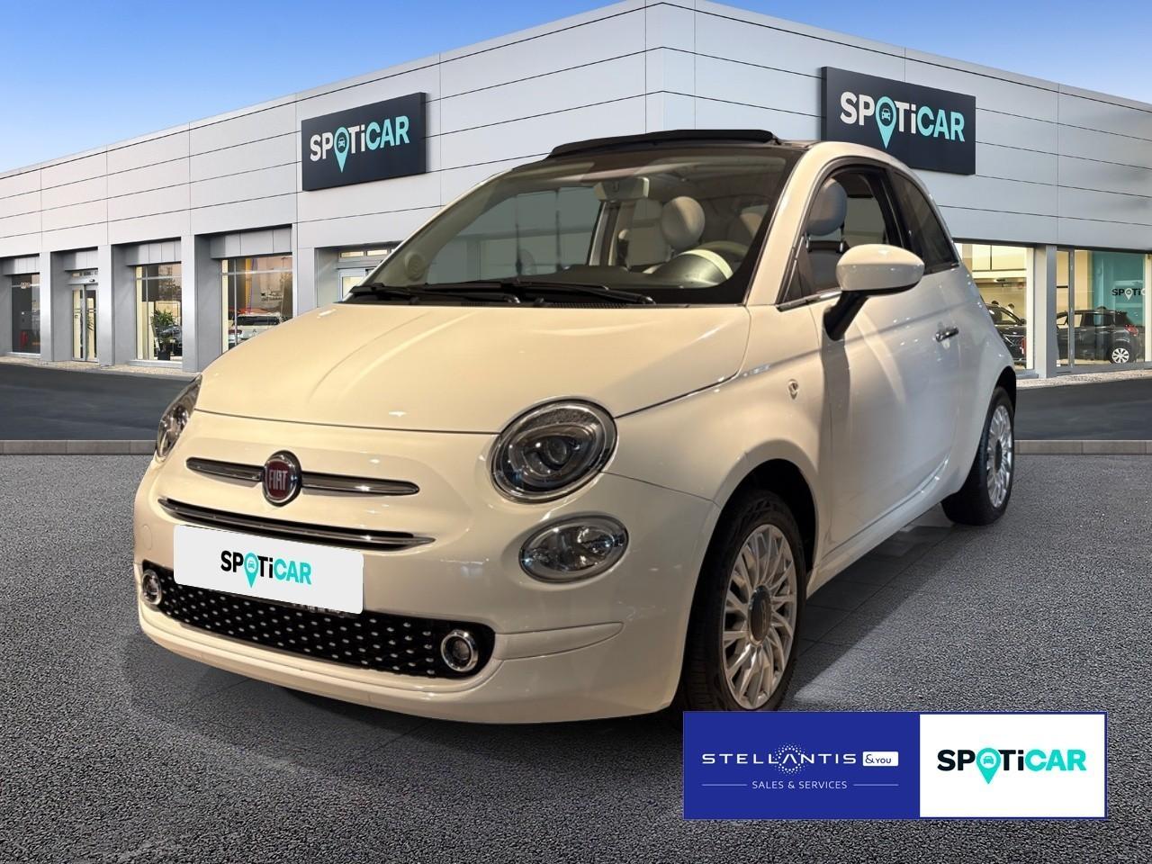 Fiat 500 Cabrio Lounge+PDC+Klima+CarPlay+