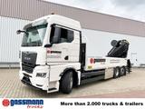 MAN TGX 26.510 6x2-4 LL, Hiab X-HiPro 548 E-8 Kran , - Tier-/Pferdetransport