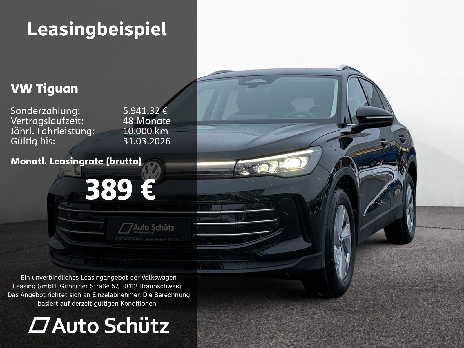 Volkswagen Tiguan Elegance 1,5 l eTSI OPF 110 kW (150 PS) 7