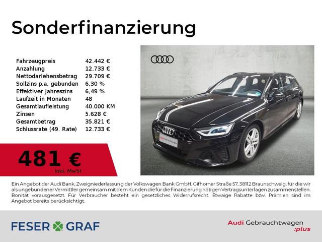 Audi A4 Avant 40 TDI q. S line Ext/Leder/ACC/R-Kamera