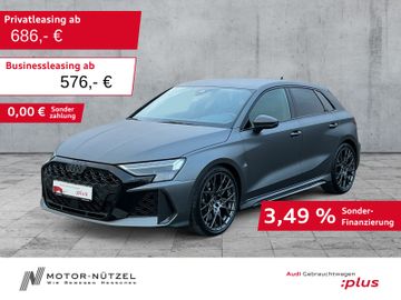 Audi Leasingangebot: Audi RS3 Sportback TFSI QU MATRIX+NAVI+HuD+SONOS+ACC