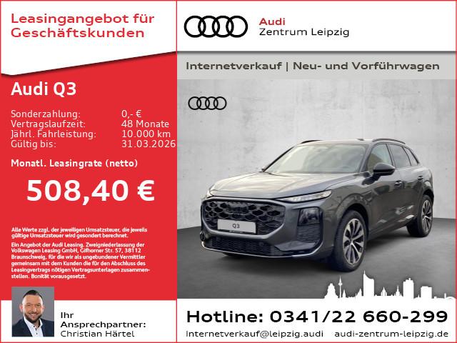 Audi Q3 SUV TFSI S line*LED*TECH*AHK*Sportsitze*19**