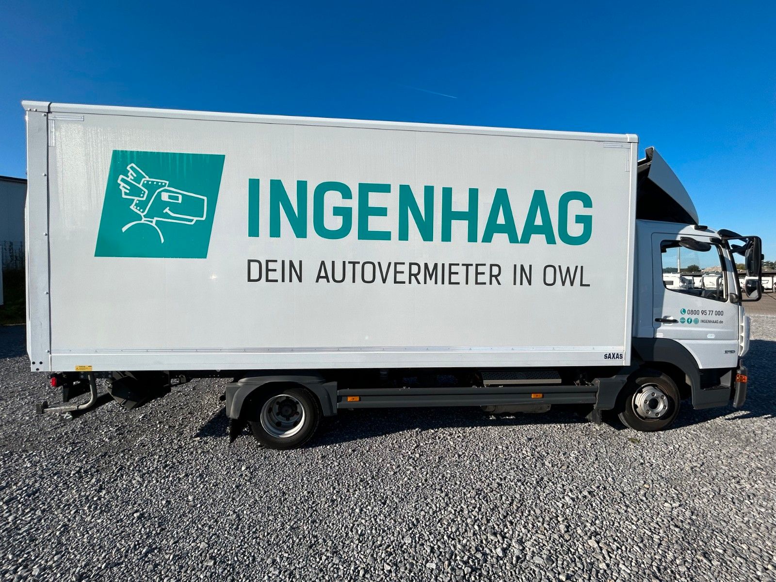 Fahrzeugabbildung Mercedes-Benz Atego 818 L Koffer  LBW  Automatic AHK