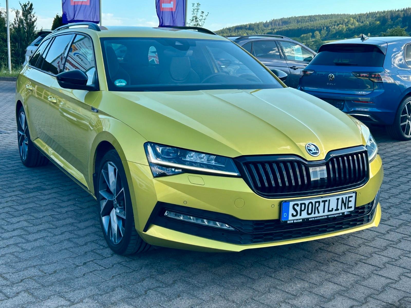 Skoda Superb Sportline 200PS AHK DCC 8xRad -43% UVP