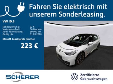 Volkswagen Leasingangebot: Volkswagen ID.3 Pro electric NAVI 19"Alu Ganzjahresreifen