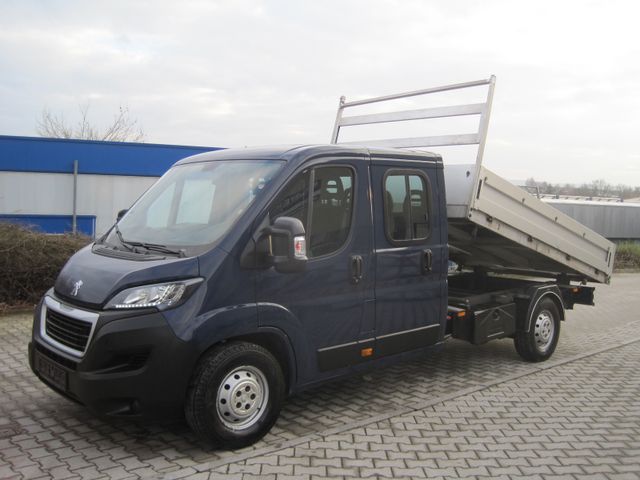 Peugeot Boxer Maxi Doka Dreiseitenkipper Klima 7-Sitzer