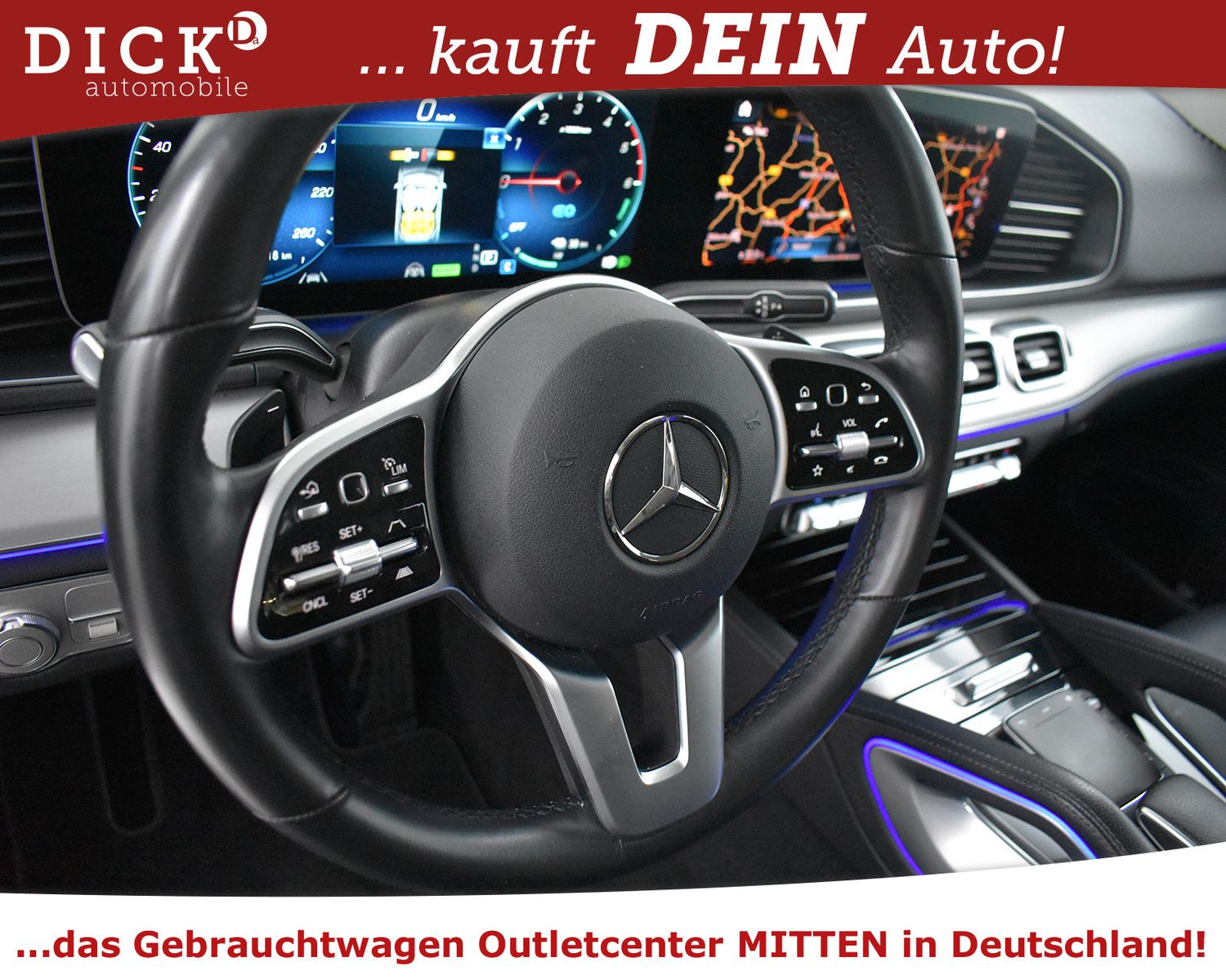 MERCEDES-BENZ GLE 350de 4M >STANDHZ+WIDESC+LED+AHK+ACC+KAM+19" - Image 15