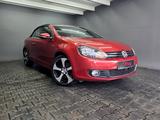 Volkswagen Golf VI 2.0 TDI Cabriolet , AUTOMATIK, LEDER,PDC - : Rot, Cabrio