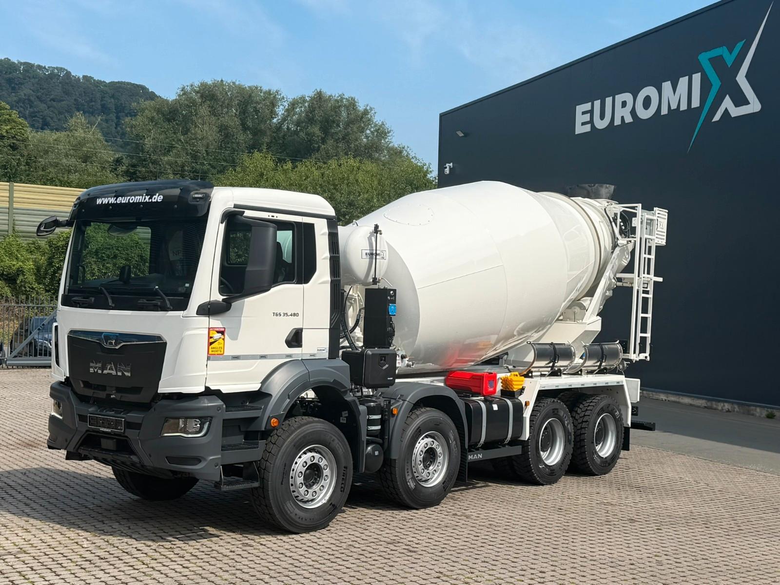 MAN TGS 37.480 8x4  EuromixMTP EM 10 L  Retarder