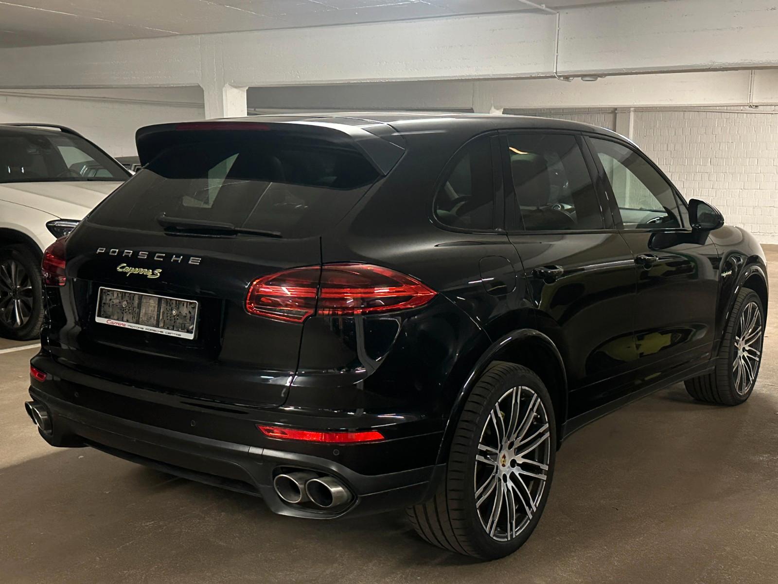 PORSCHE CAYENNE S E-HYBRID PLATINUM EDITION *PANO*LM-21" | 416 ch | 4X4 | BVA | 1-HD, TOP-AUSSTATTUNG!