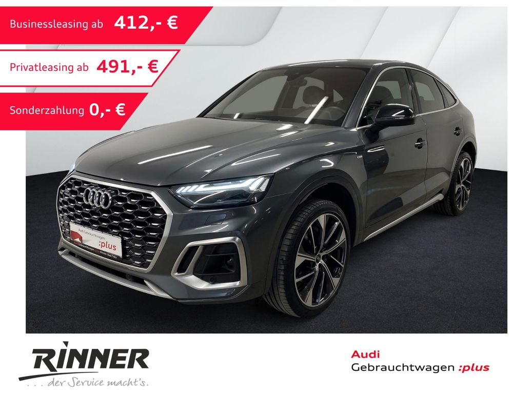 Q5 Sportback 45 TFSI quattro 2xS line+Matrix+RFK
