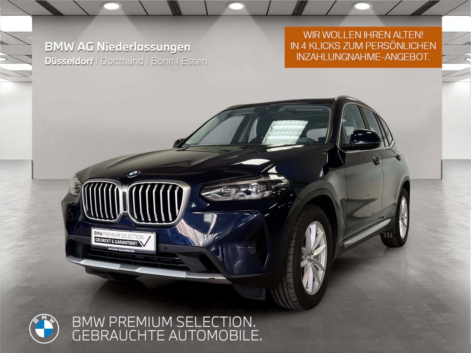 BMW X3 xDrive30d Navi AHK Kamera Pano.Dach LED