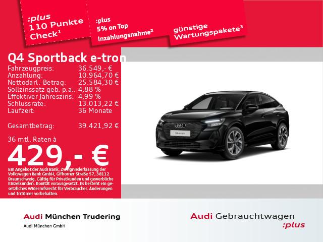 Audi Q4 Sportback e-tron 40 ACC/HuD/Navi+