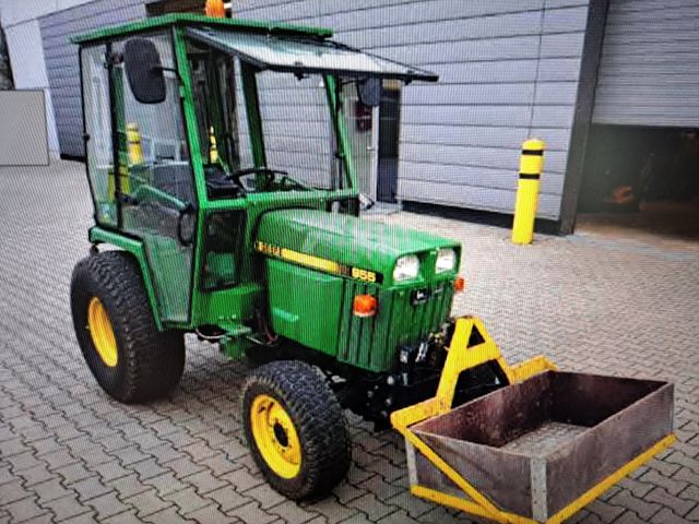 John Deere 955 4x4 Kabine*2x Zapfwelle*mit Mähwerk, Bürste