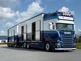 Scania R450 SHOW-KOMBI, SPEZIELLE INNENAUSSTATTUNG, WIE - Scania S450