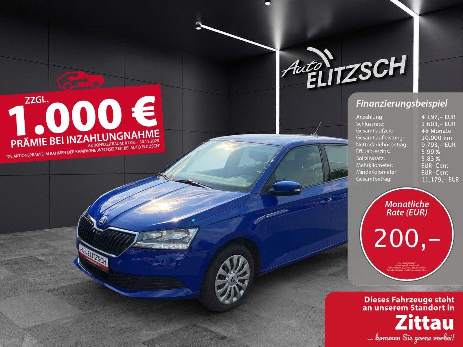 Fahrzeugabbildung SKODA Fabia Cool Plus