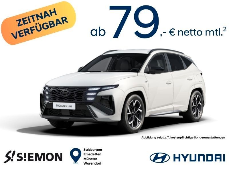 Hyundai TUCSON N-Line 1.6 T-GDI 150 PS zeitnah verfügbar
