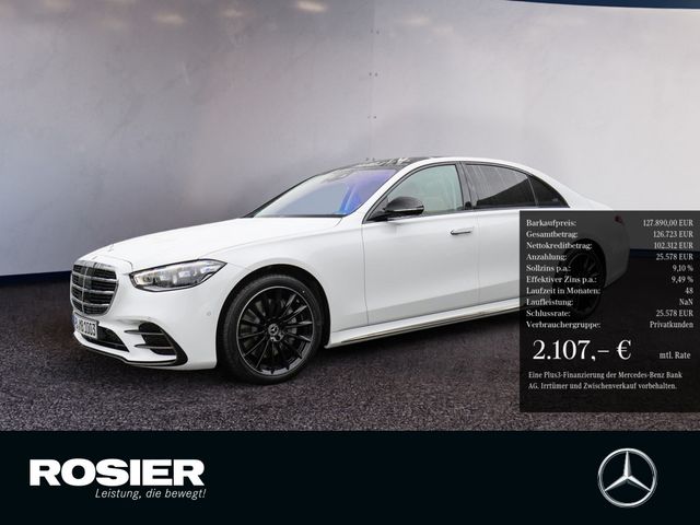 Mercedes-Benz S 580 4M L AMG Sport Firstclass Distr LED Pano N