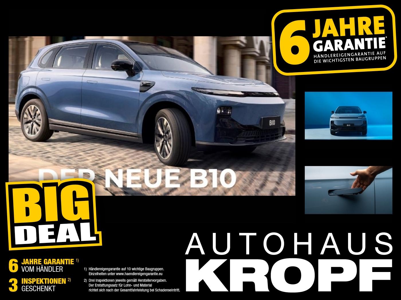 Leapmotor B10 Design Pro Max 67,1 kWh SHZ, LHZ, 360 Kamera