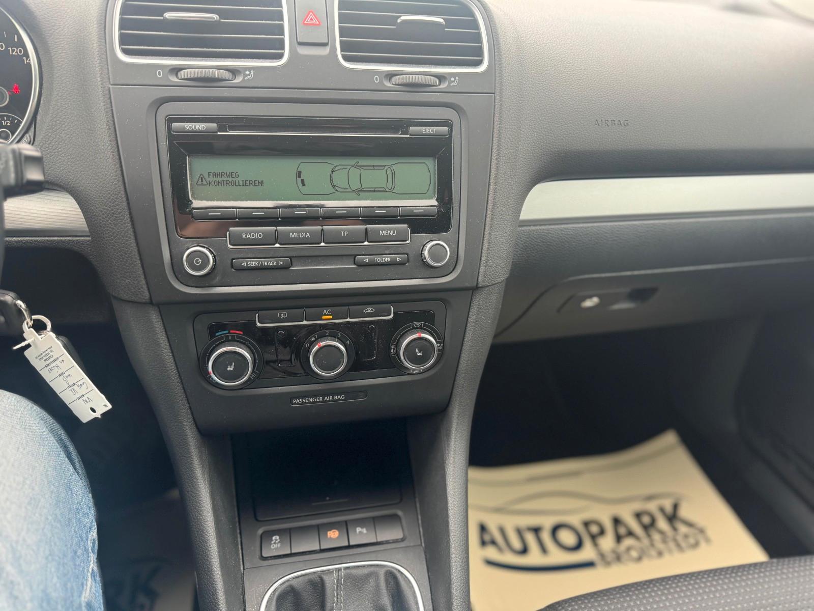 Volkswagen Golf VI Team SHZ/Tempomat/Parkpilot/Klima