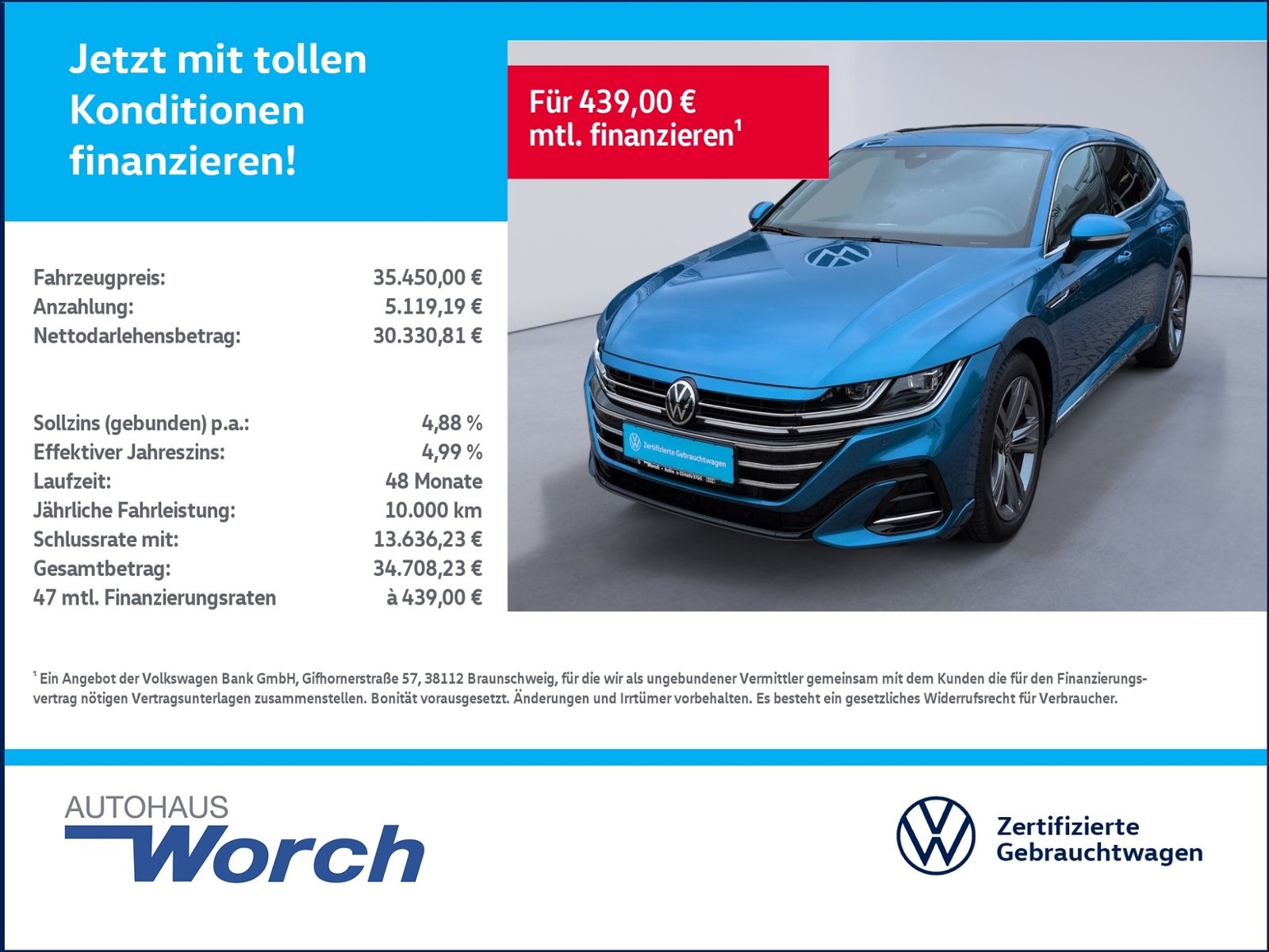 Arteon Shooting Brake 2.0 TDI DSG 4M R-Line