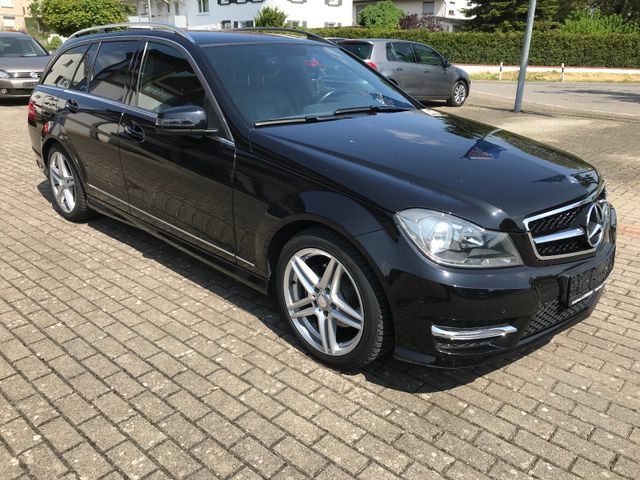 Mercedes-Benz C 250 CGI T-Modell AHK Navi Klima Alu Leder AMG