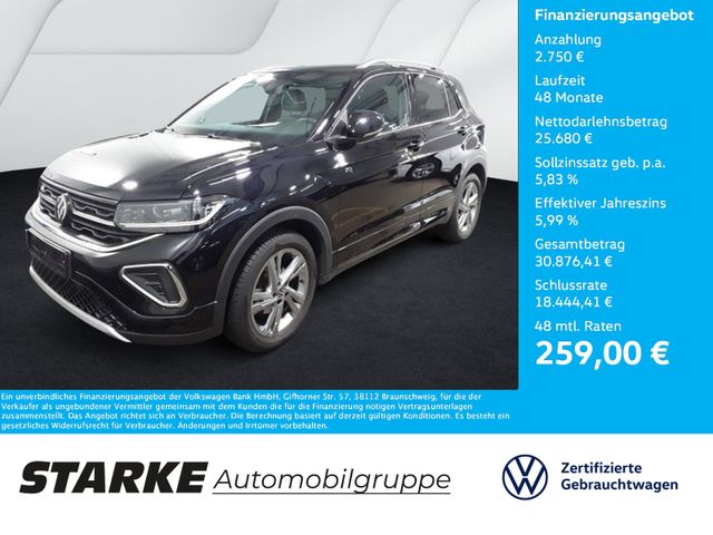 Volkswagen T-Cross 1.5 TSI DSG R-Line  AHK Navi LED Kamera 