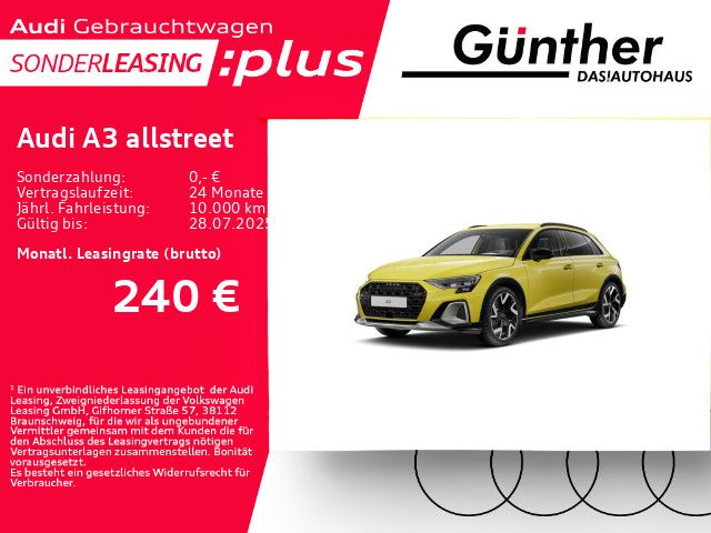 Audi A3 allstreet 35 TFSI S TRONIC+KAMER+MATRIX+SONOS