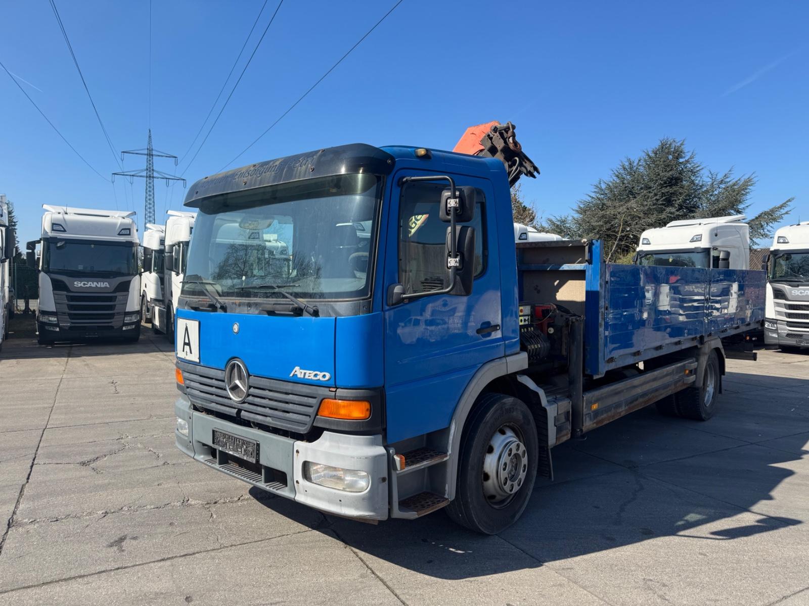 Mercedes-Benz Atego 1328,6-Zyl,Pritsche,Kran,Klima