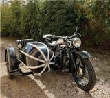 Zündapp KS600 mit Seitenwagen zivil - ZÜNDAPP KS