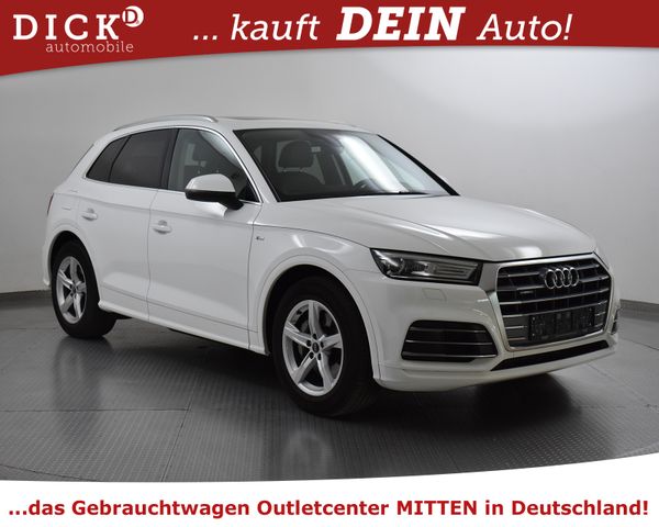 AUDI Q5 50 TFSIe Quatt S LINE+LUFT+PANO+AHK+KAM+LEDER