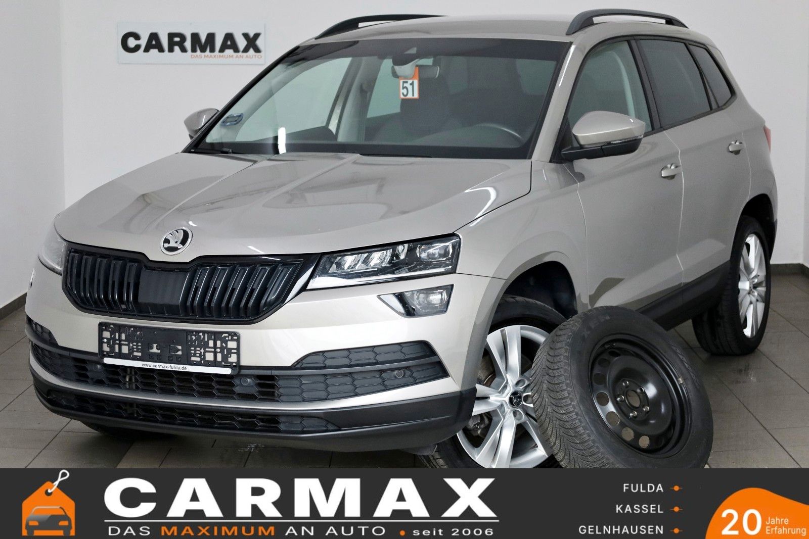 Fahrzeugabbildung SKODA Karoq Style Navi,LED,Kamera,SH,PDC,SR+WR,AHK