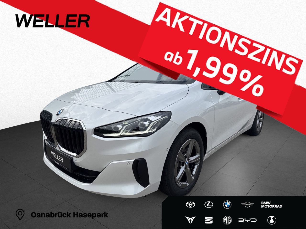BMW 220i AT LiCo+ RFK Temp SHZ AdLED HiFi GSD Navi