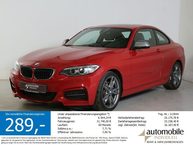 BMW M235i xDr. 1.Hand Glasdach ad. Xen Navi H&amp;K