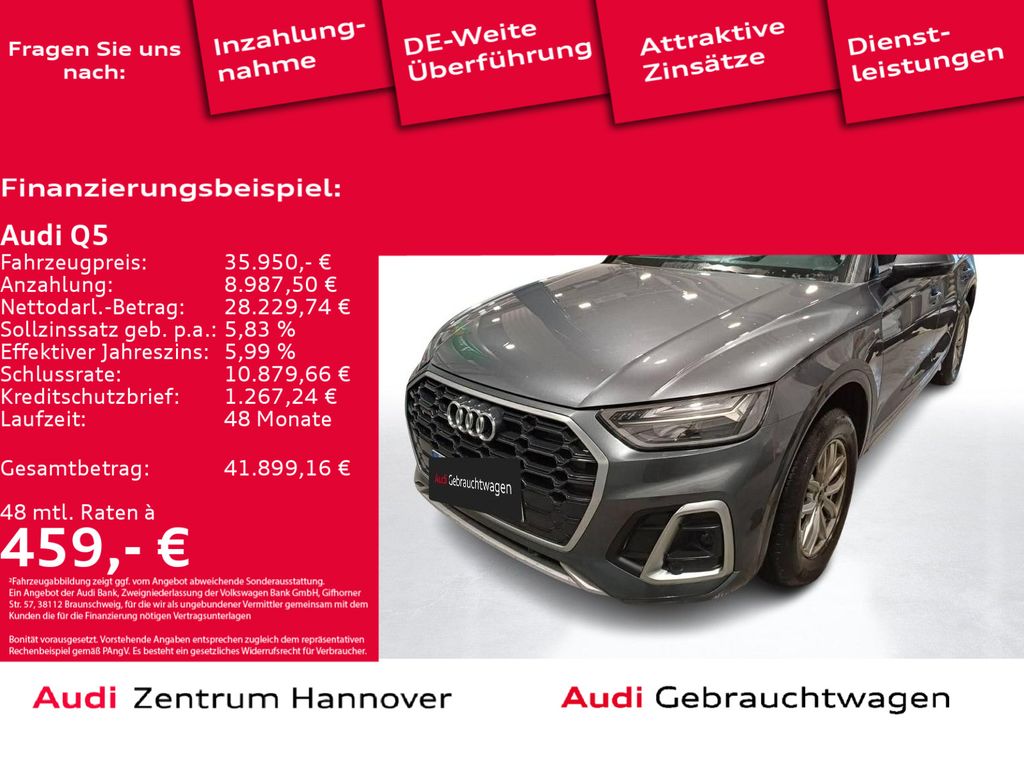 Audi Q5 S line 40 TDI quattro AHK virtual DAB