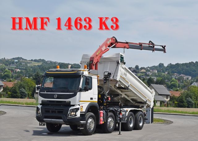 Volvo FMX 420 Kipper 5,10m *HMF 1463 K3* 8x4 * TOP