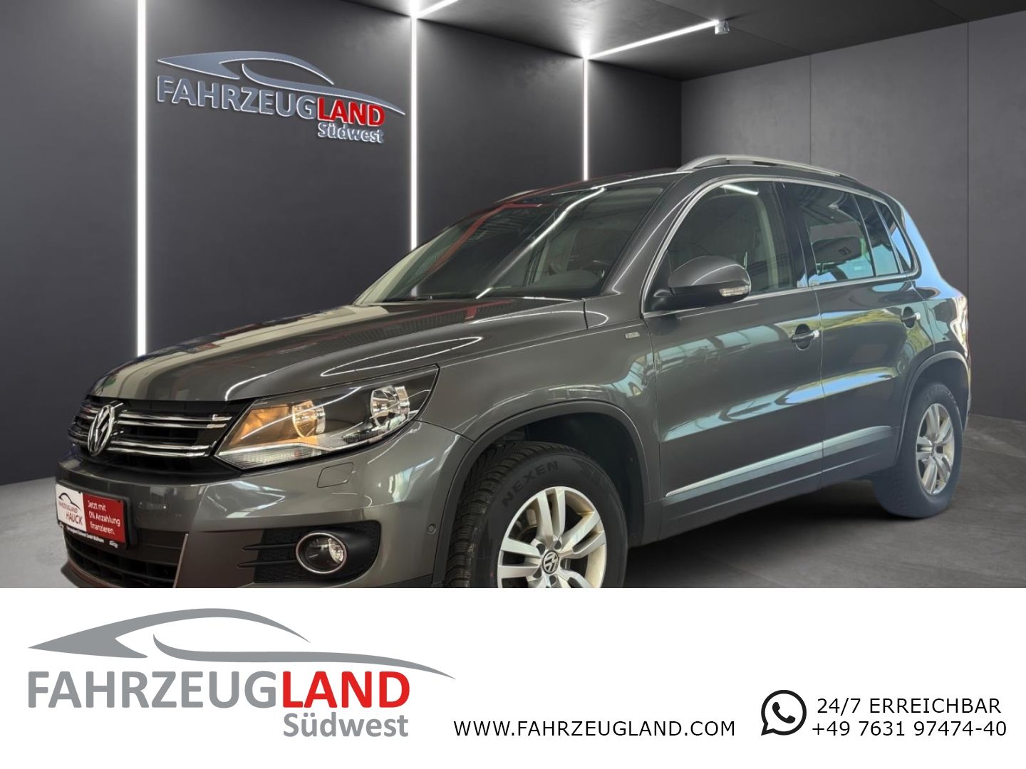 Gebrauchtwagen Volkswagen Tiguan Tiguan Cup Sport & Style 4Motion AHK schwenkbar in Müllheim