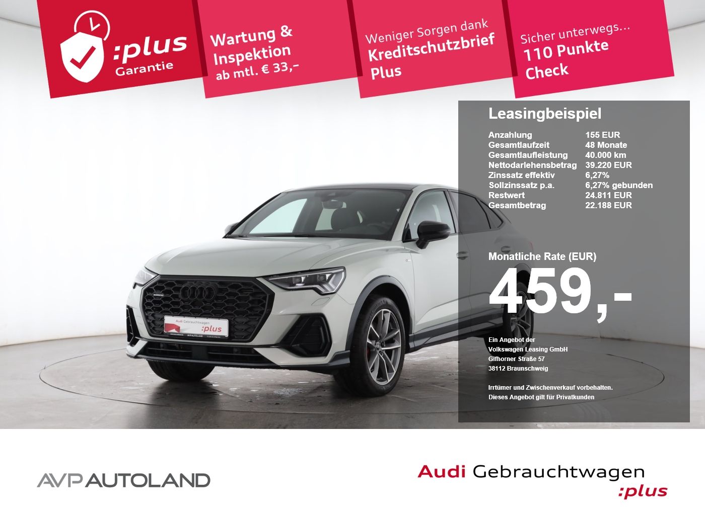 Audi Q3 Sportback 45 TFSI quattro S line | AHK | LED foto 1