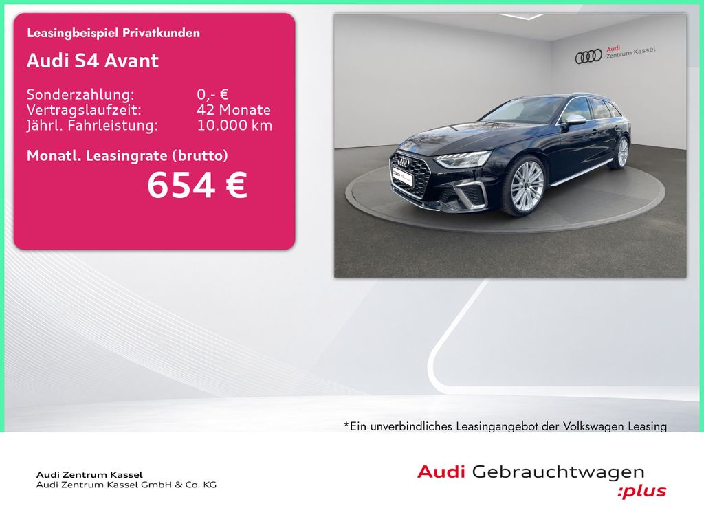 Audi S4 Avant 3.0 TDI quattro LED Navi PDC+ Alcantara
