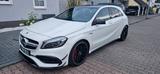 Mercedes-Benz A 45 AMG 4M Performance AGA und saubere Historie - weiße Mercedes-Benz A 45 AMG
