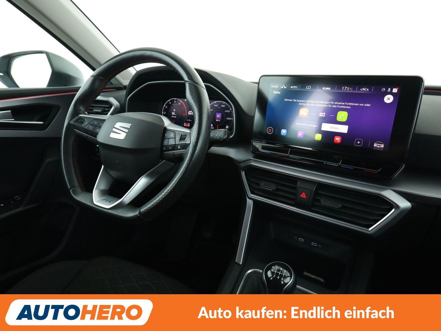 SEAT Leon 1.5 TSI ACT FR*NAVI*VC*PDC*TEMPO*, миниатюра 12