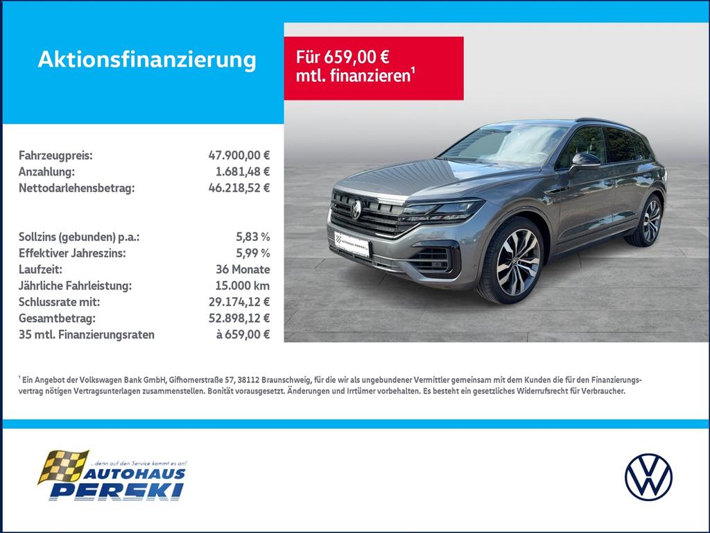 Volkswagen Touareg R 30 V6 TSI eHybrid 4M DSG  AHK 360 2023